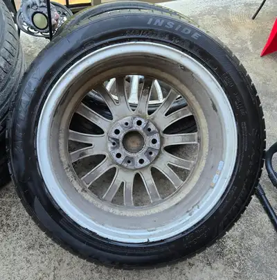 Slightly used 245/45Z R18 100W XL,bought tires last year new ,only used it last year summer.