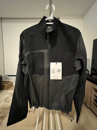 Arcteryx System A Hangdog jacket Greige/ White & Blackite/Black 