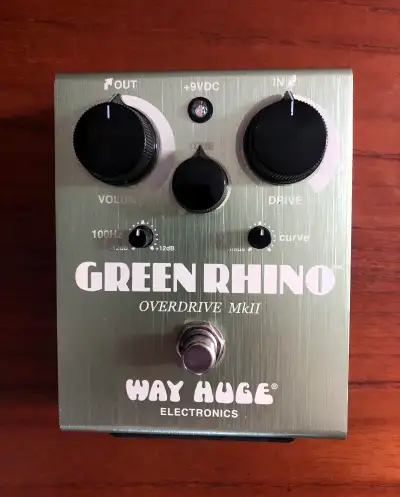 Way Huge Green Rhino MKII Ibanez (TS-808 Tube Screamer), View more