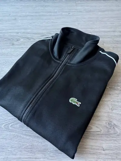Lacoste Men's Paris Piqué Zip-Up Track Jacket Size XL new condit, View more