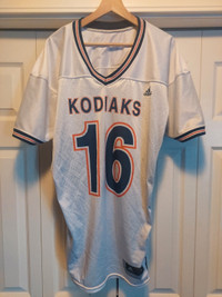 Adidas Kodiaks Football jerseys#7 #0 Medium, #55 #56 2XL, #16 Lg