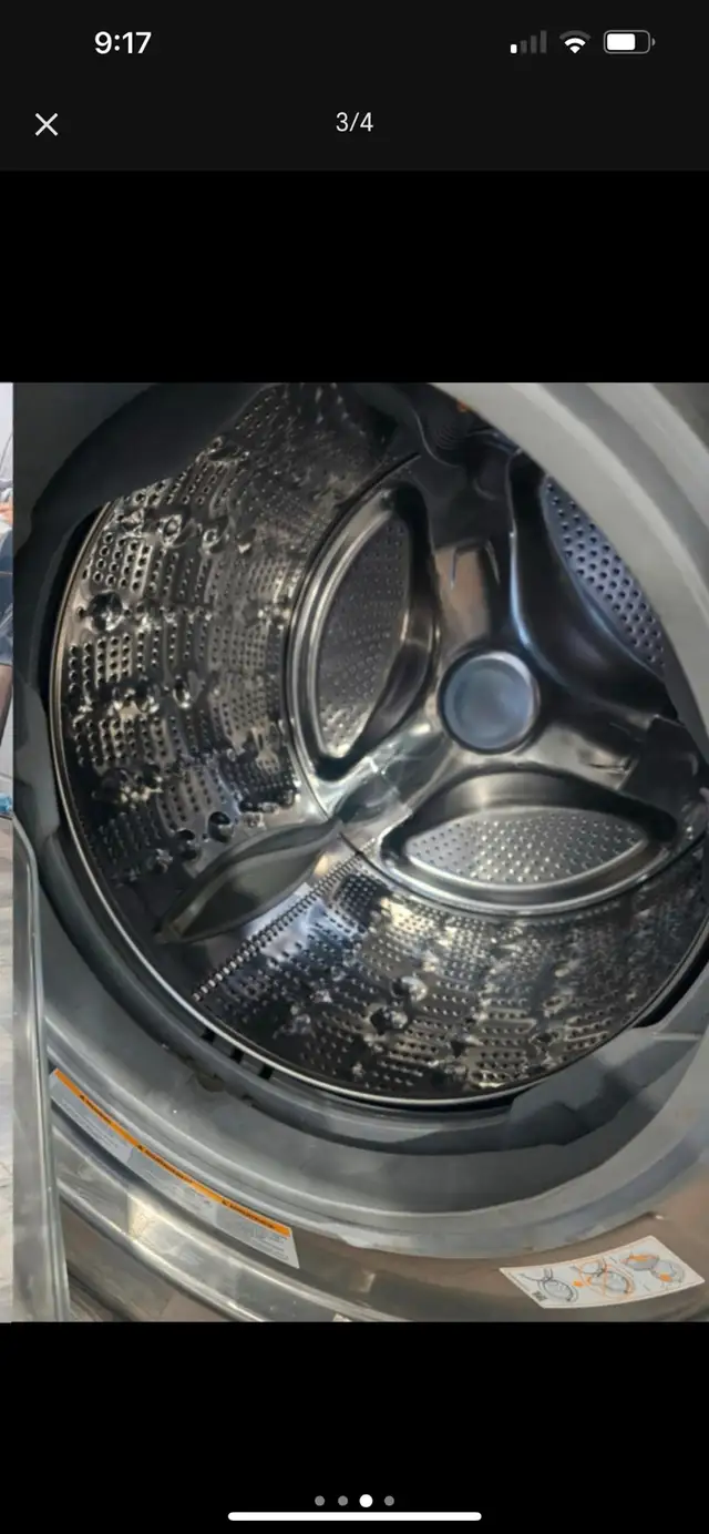 LG stainless steel front load washer electric dryer set  in Washers & Dryers in Mississauga / Peel Region - Image 4