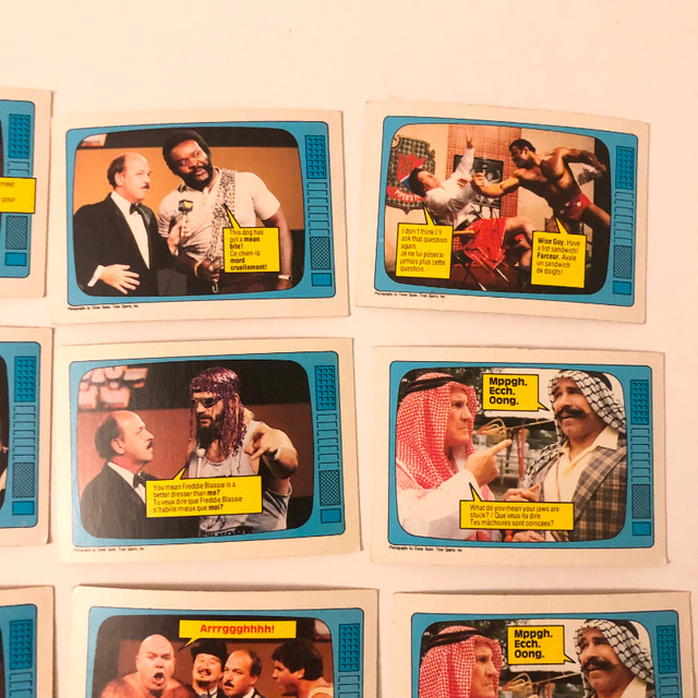 1985 WWF O Pee Chee Wrestling Cards The Superstars Lot of 17 in Arts & Collectibles in City of Toronto - Image 3