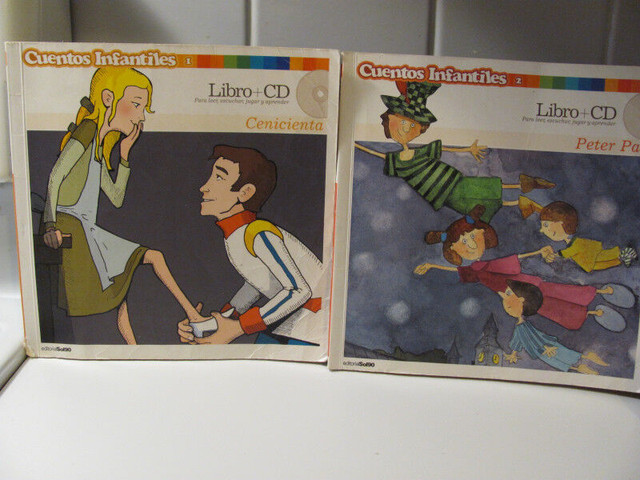 Disney Stories Cuentos Infantiles Libro and CD in Children & Young Adult in Edmonton