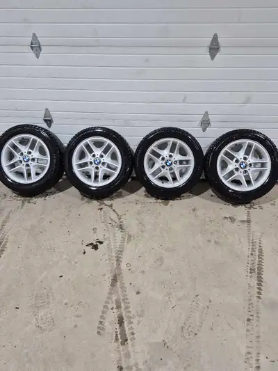 One rims a little scuffed brand new tires