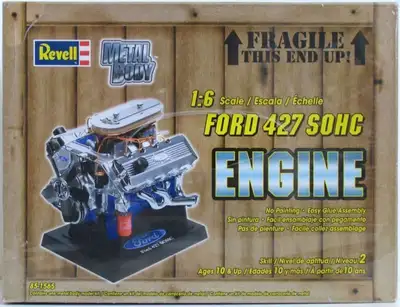 Revell Kit # 85-1565 in 1:6 scale. No painting required, and easy glue assembly. Over 100 parts/piec...