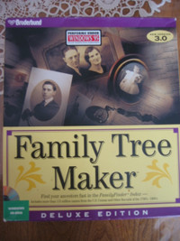 Family Tree Marker logiciel de généalogie anglais