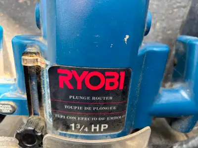 RYOBI Plunge Router, View more