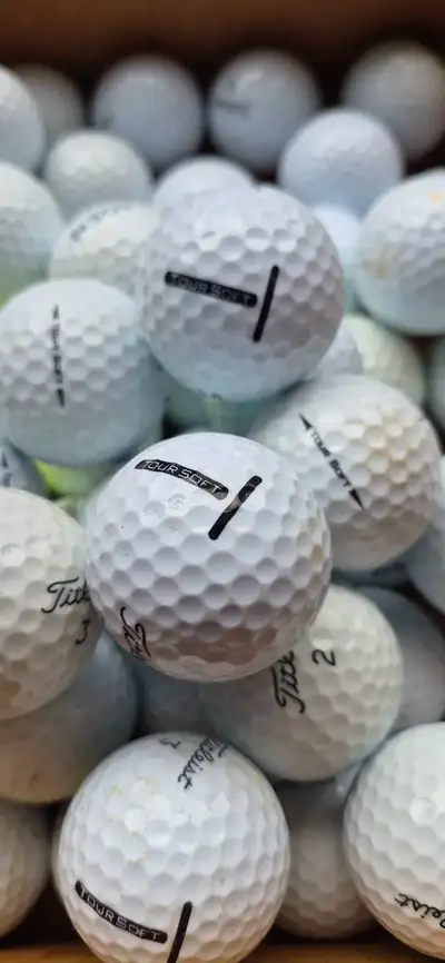 super clean Titleist Tour Speed and Soft golf ball, View more