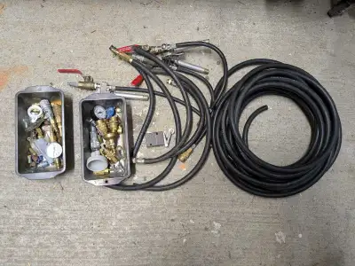 Will take $90… pneumatic hose and couplings, View more