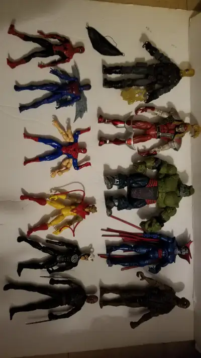 Hellboy Spider-Man 2099 Marvel legends figures, View more