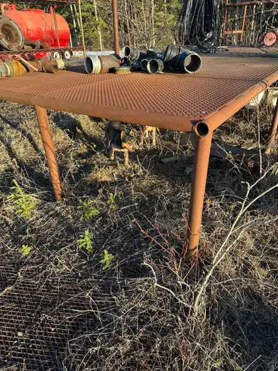 Barrel Dock 40 feet by 16 ft 4 feet tall all steel construction, View more