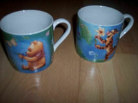 4 tasses de collection de Winnie The Pooh