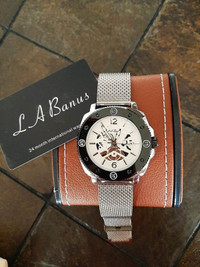 La Banus Men's King Skeleton Oversized Watch