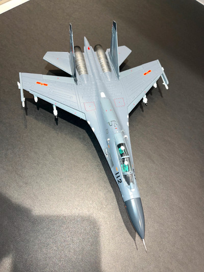 $80 Su-27 (PLAAF J-11)Diecast Metal Alloy 1:72 Display Model