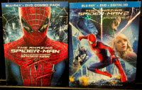 The Amazing Spider-Man 1 & 2 Lot (2 Blu-ray + DVD)+ Bonus
