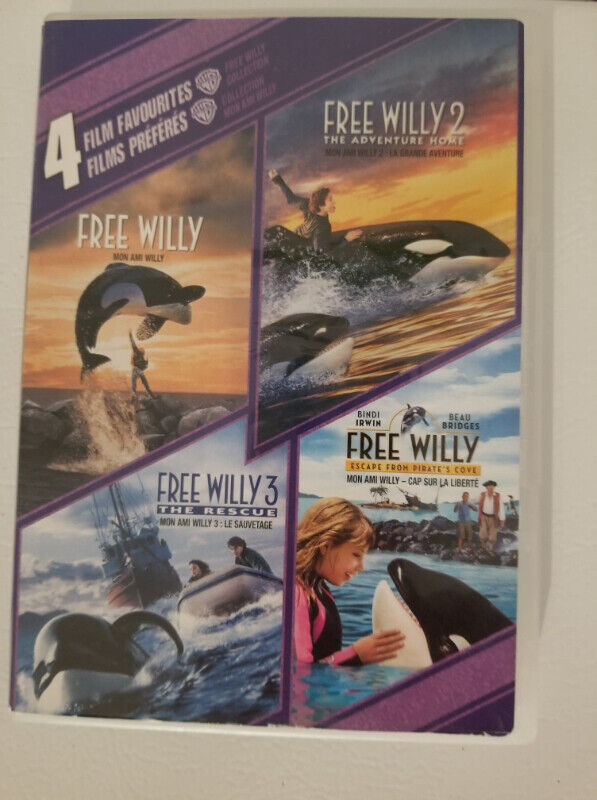 dvd coffret Mon ami Willy (4) dans CD, DVD et Blu-ray  à Saguenay