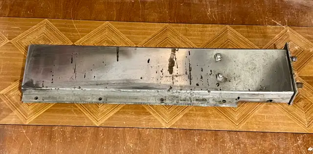 Stainless Steel Mud Flap Hanger for Semi with 3 Light Cutouts in Other in Belleville - Image 3