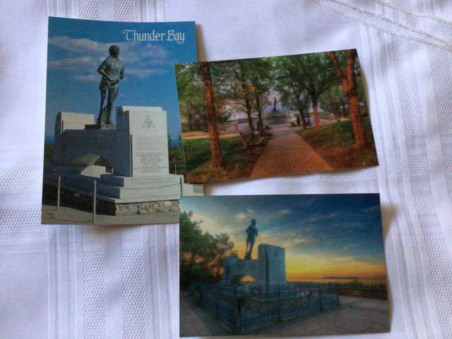 Terry Fox postcards -3 in Arts & Collectibles in Thunder Bay