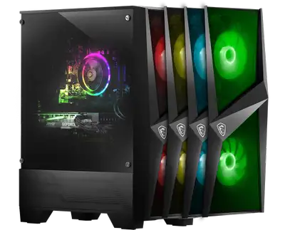 MSI CODEX R Gaming PC Complete with 27" Curved Monitor, View more