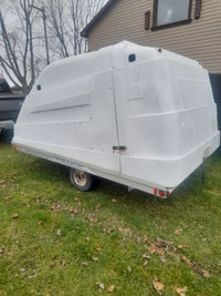 2006 DOUBLE TOY CARRIER SNOWMOBILE TRAILER