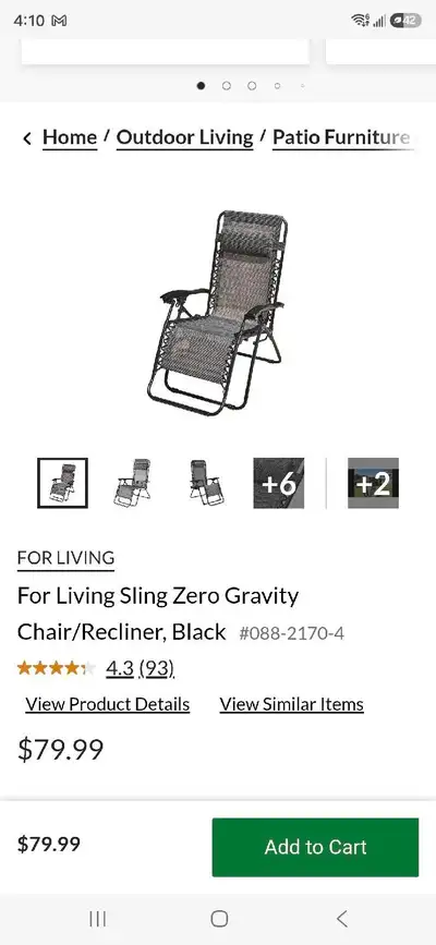Zero gravity chair recliner , View more