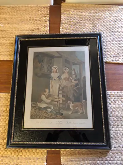 Vintage 1790’s Print Cries Of London Old Chairs To Mend Plate 10 Print By Wheatley Vendramini 18”w x...