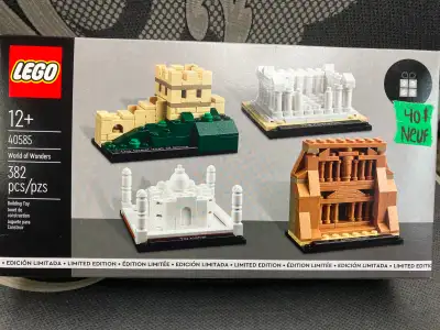 lego 40585 le monde des merveilles wonders neuf  382 pièces, View more