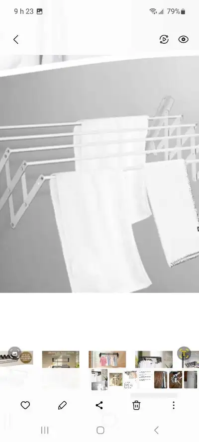 sèche linge retractable neuf, View more