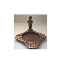 Vintage Bronze Nude Boy Peeing Collector Ashtray