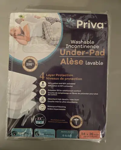 Brand New Priva Ultra Sheet Protector 34“x36”, View more