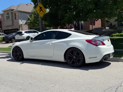 This car is a performer !! 2012 hyundai genesis coupe 2.0t Custom build for road tracks and tested m...