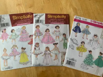 8” Doll Clothing Patterns  , View more