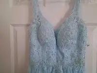 Like New Cinderella Blue Prom/Wedding Dress