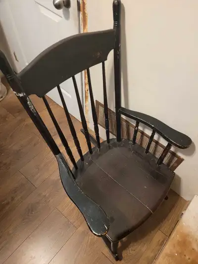 Antique rocking chair, View more