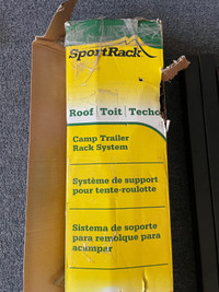 Camper  trailer roof racks