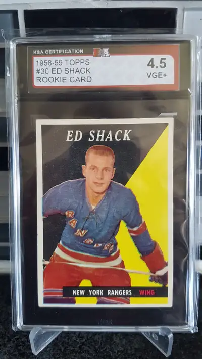 Eddie Shack Rookie Card, View more
