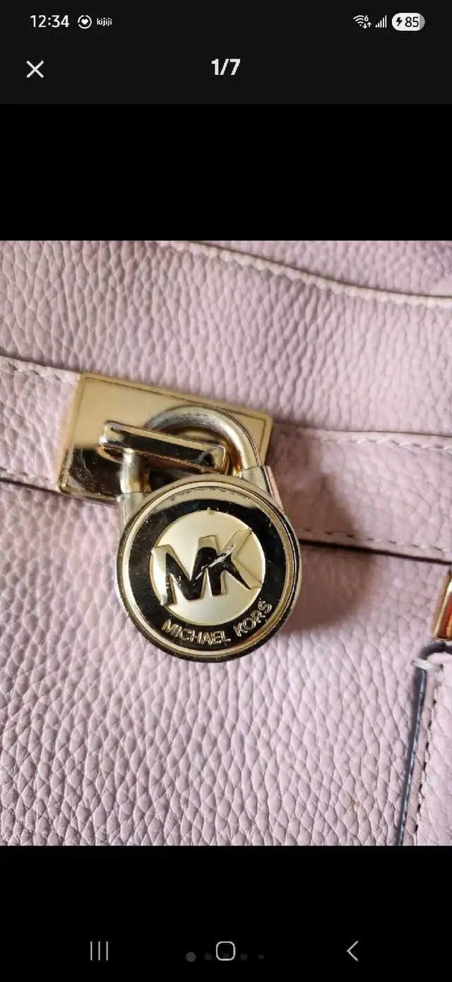 Michael Kors Large Pink Authentic Purse 