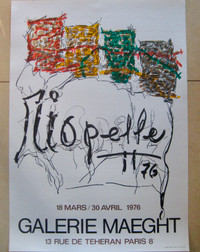 Jean-Paul Riopelle, affiche de 1976