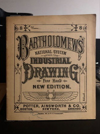 Collection Bartholomew’s national system industrial drawing 1881