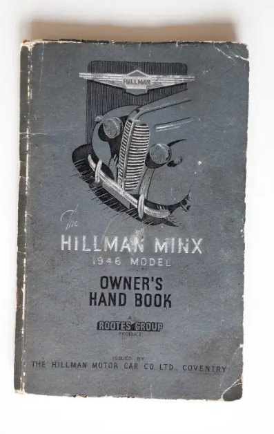 HILLMAN MINX 1946 Owners Handbook, View more