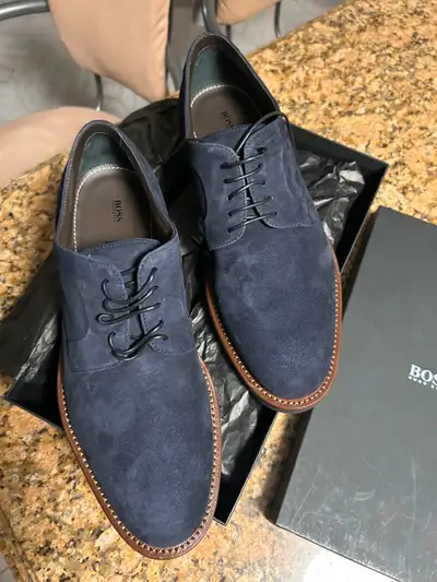 Hugo Boss Suede Derby Shoes, View more