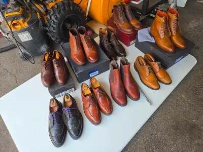 Garage Sale mens dress shoes 10 10.5 range, View more
