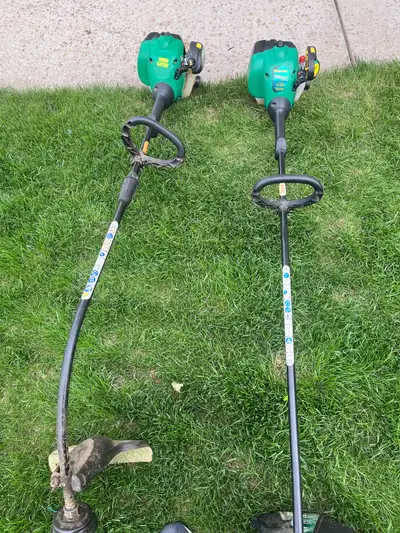 -Both serviced,Weed eater are 25CC -featherliteXT260- $80 -Weed eater W-25CBK-$80