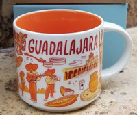 RARE Tasse GUADALAJARA Starbucks mug - BEEN THERE series