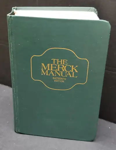 The Merck Manual 16th edition * 2,844-page hardcover book * the world's best-selling medical textboo...