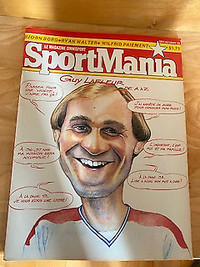 Magazine SportMania Guy Lafleur de A à Z (1983)