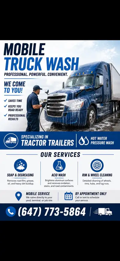 Mobile Truck Wash, View more