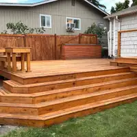 DECK & FENCE STAINING & INTR PAINTING CALL OR TEXT 204-899-8114