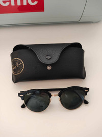 Authentic Ray-Ban sunglasses with case 